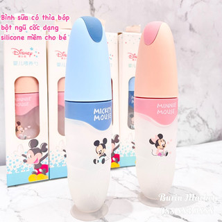 Bình thìa ăn dặm Mickey cho bé - Dụng cụ ăn dặm cho bé - Burin Market