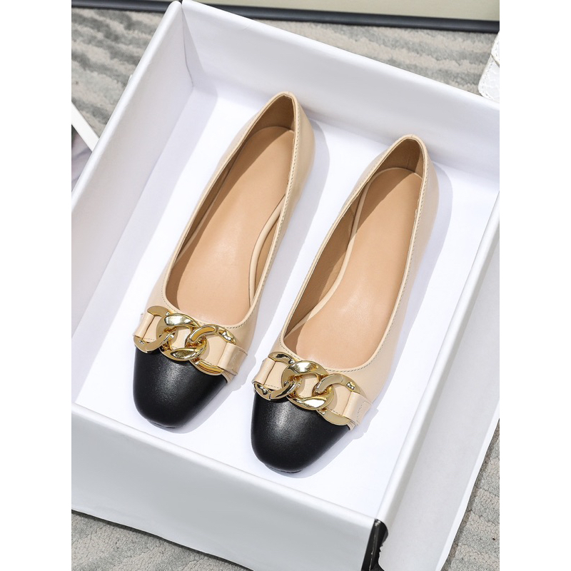 Giày bệt nữ đính chuỗi