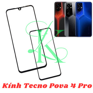 Kính ép dành cho teno pova 4 pro