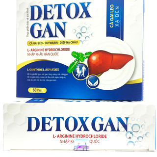 DETOX GAN - Hỗ trợ giải độc gan, mát gan, tăng cường chức năng gan