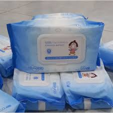 Khăn ướt Momotaro 60 tờ không mùi an toàn cho trẻ sơ sinh....