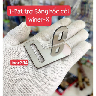 Pát Gắn Trợ Sáng Hốc Kèn Winner X chất liệu Inox