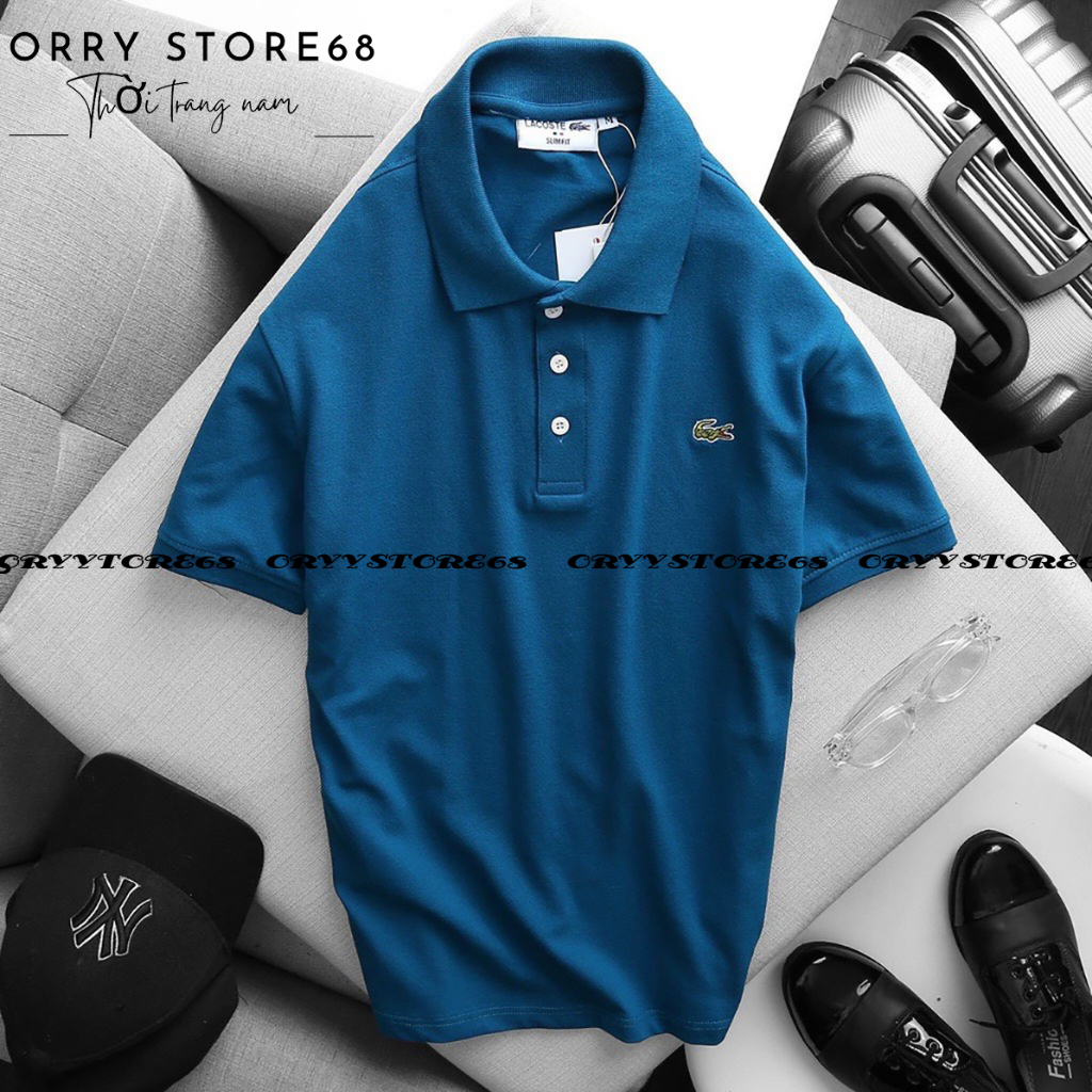 Áo Thun Nam Cá sấu cao cấp thiết kế cổ bẻ có LOGO thêu ADIIDASS size M đến 4xl BLV86