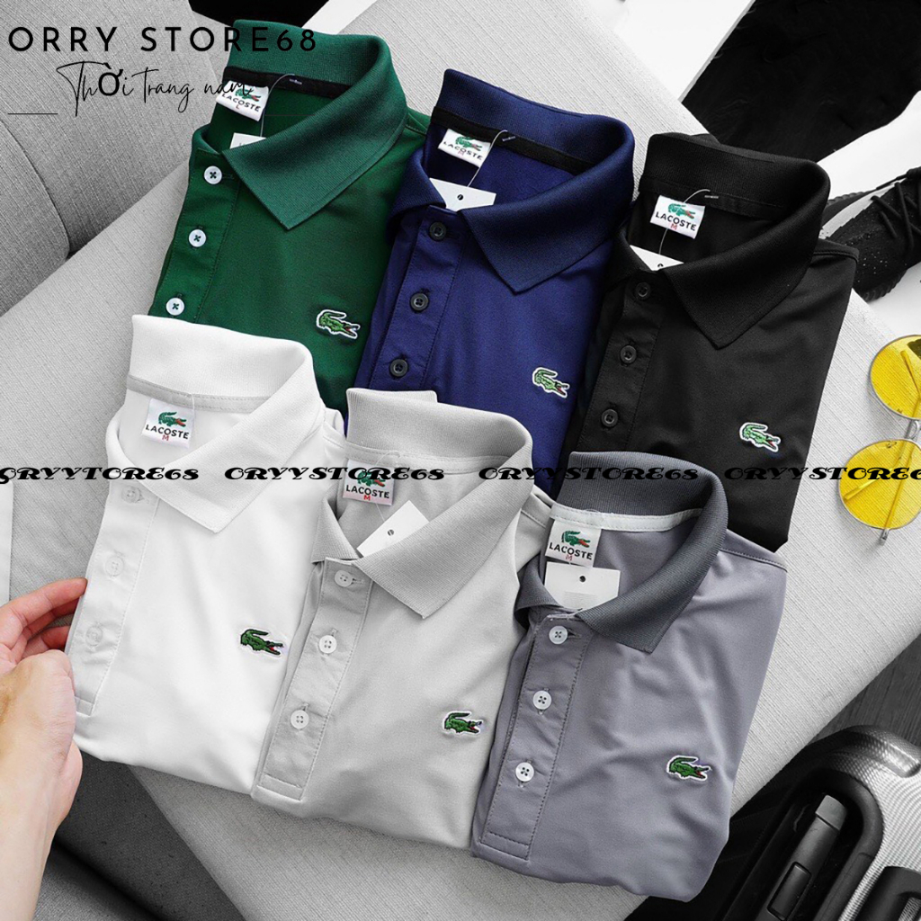 Áo Thun Nam Cá sấu cao cấp thiết kế cổ bẻ có LOGO thêu ADIIDASS size M đến 4xl BLV86