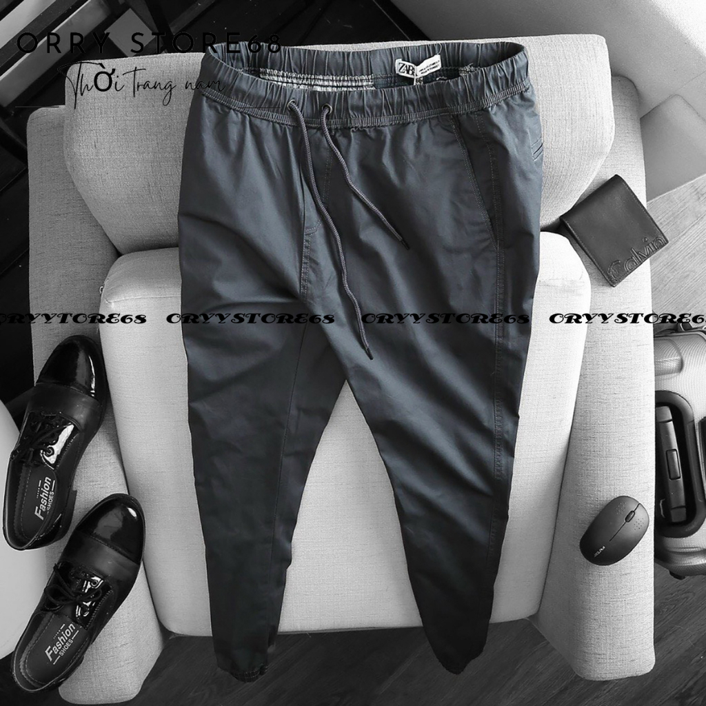 QUẦN JOGGER KAKI NAM CO DÃN CAO CẤP GIÁ SĨ HÀNG XUẤT KHẨU VẢI XỊN  JGT101
