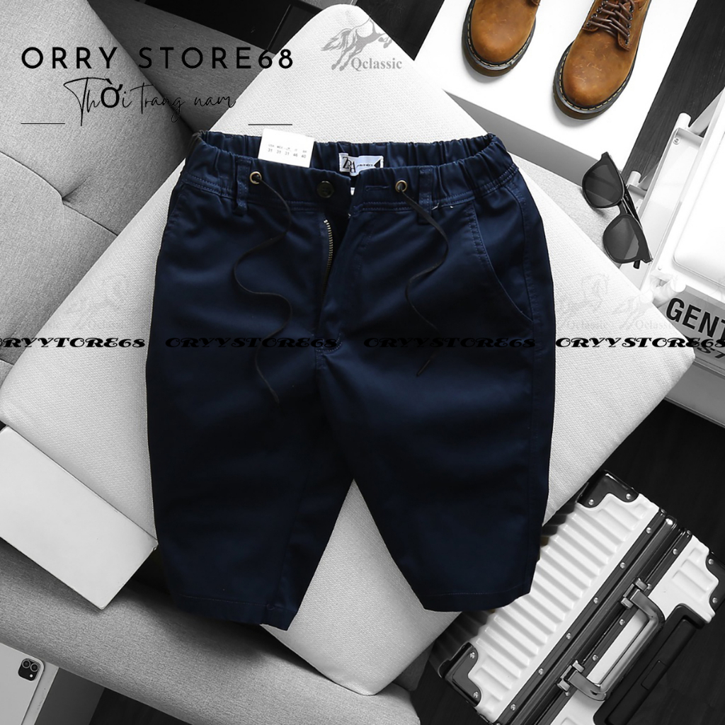 Quần short kaki quần ngố chất vải kaki cotton cao cấp mềm mịn, co giãn phông cách hàn quốc RCM86