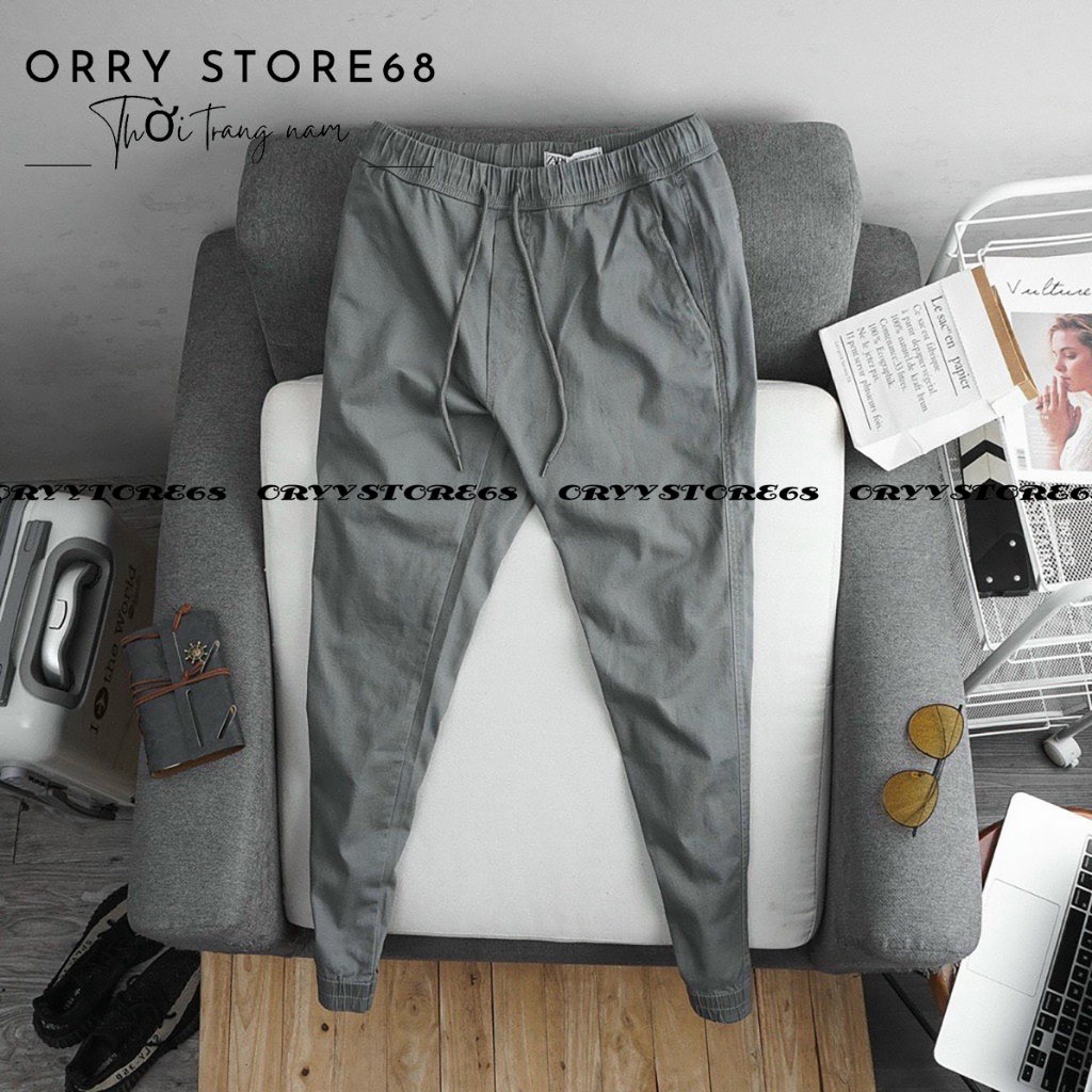 QUẦN JOGGER KAKI NAM CO DÃN CAO CẤP GIÁ SĨ HÀNG XUẤT KHẨU VẢI XỊN  JGT101