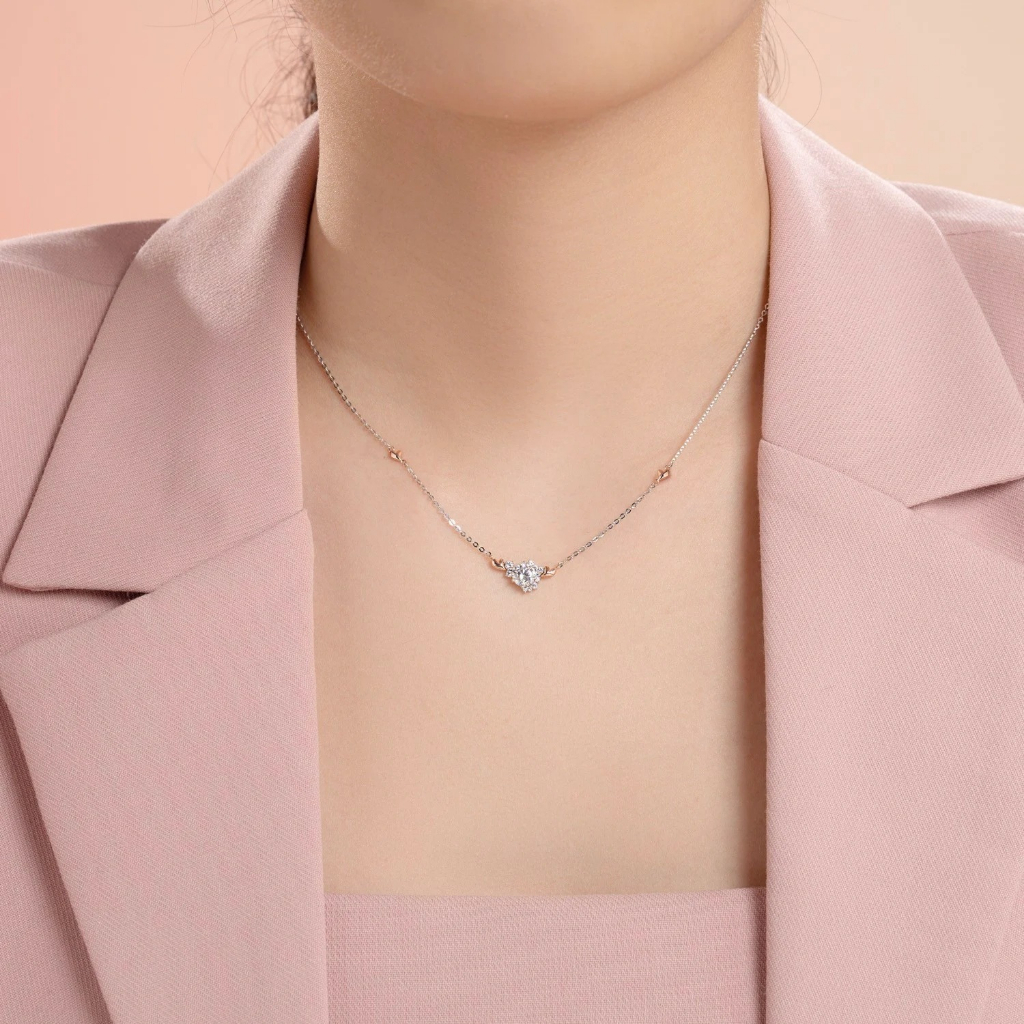 Dây chuyền vàng 14k DCPTB350 Huy Thanh Jewelry