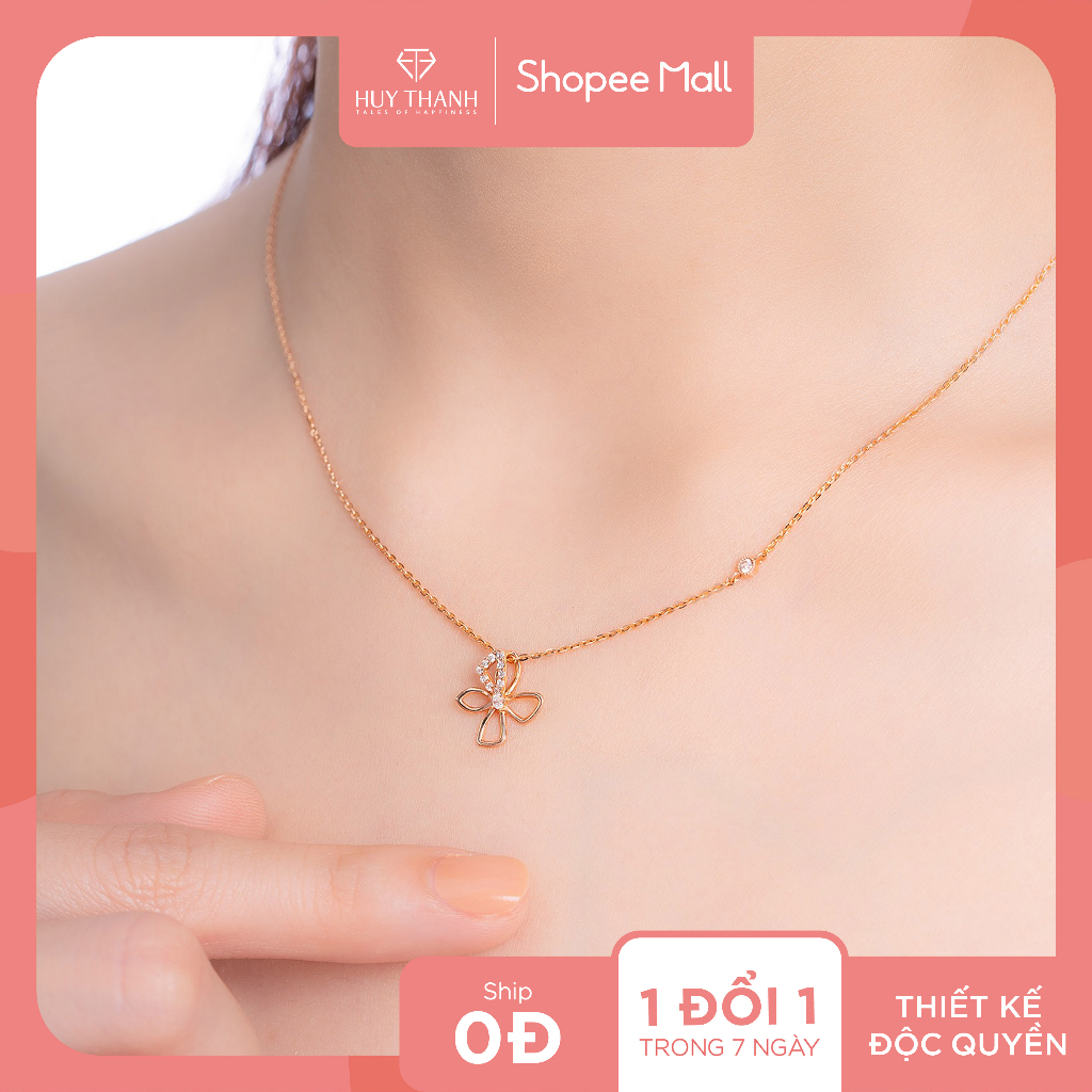 Dây chuyền vàng 14k Papi DCPTB296 Huy Thanh Jewelry