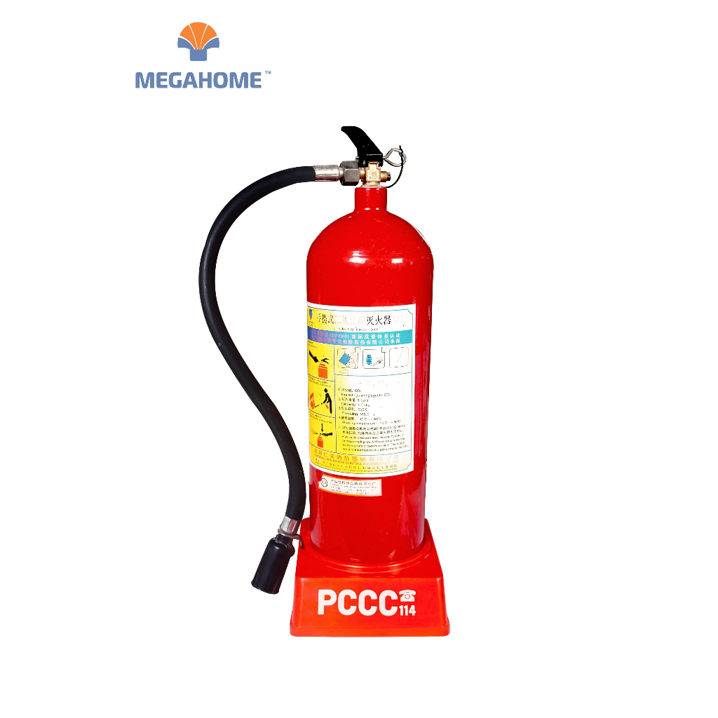 Kệ để bình cứu hỏa, Kệ đựng bình chữa cháy, thiết bị PCCC bằng nhựa Megahome siêu bền, nhẹ, chống thấm nước