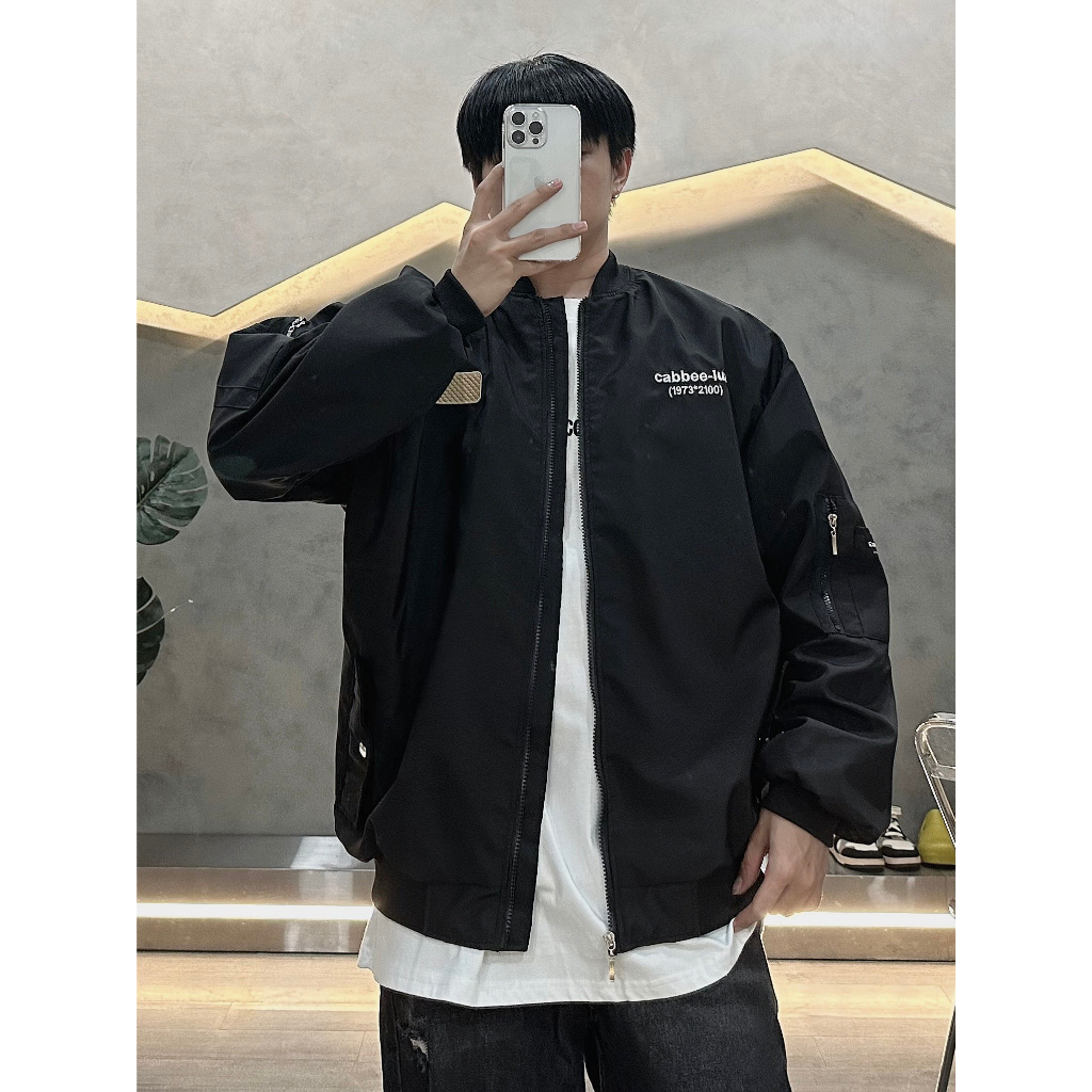 Áo Khoác Bomber Cabbe_Ius Classic cho nam