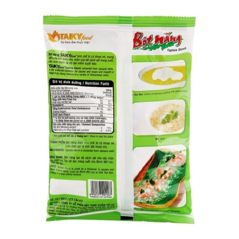 BỘT NĂNG TÀI KÝ 400G