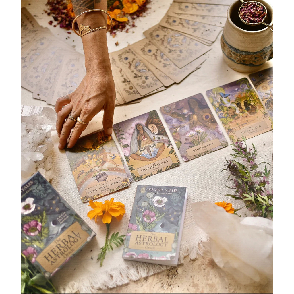 Bộ bài The Herbal Astrology Oracle: A 55-Card Deck  Guide by Adriana Ayales  @gocdoquyen
