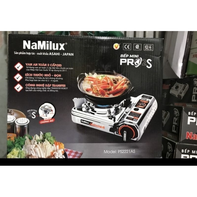 Namilux chính hãng bếp gas du lịch