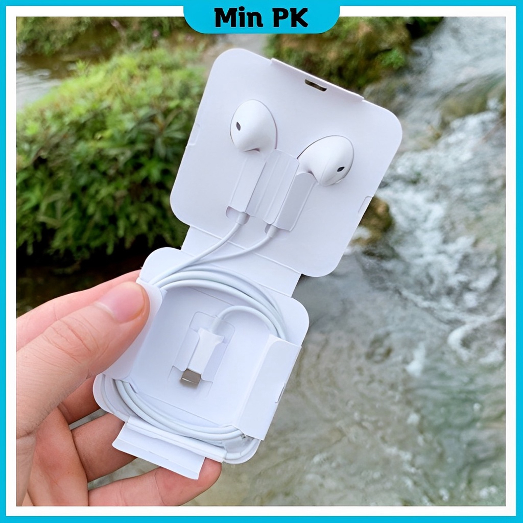 Tai Nghe Chân Dẹt có dây và mic cao cấp cho táo 7/8/7Plus/8Plus/X/Xs/Xsmax/11/11Promax/12/12Promax13/13proMax/14/14pro/1
