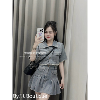 Set váy bò siêu đẹp. Size S M