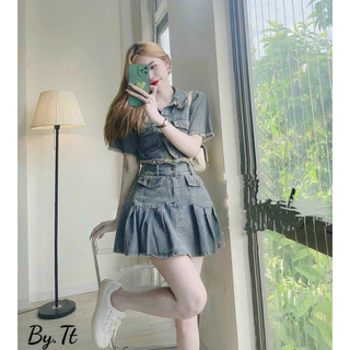 Set váy bò siêu đẹp. Size S M