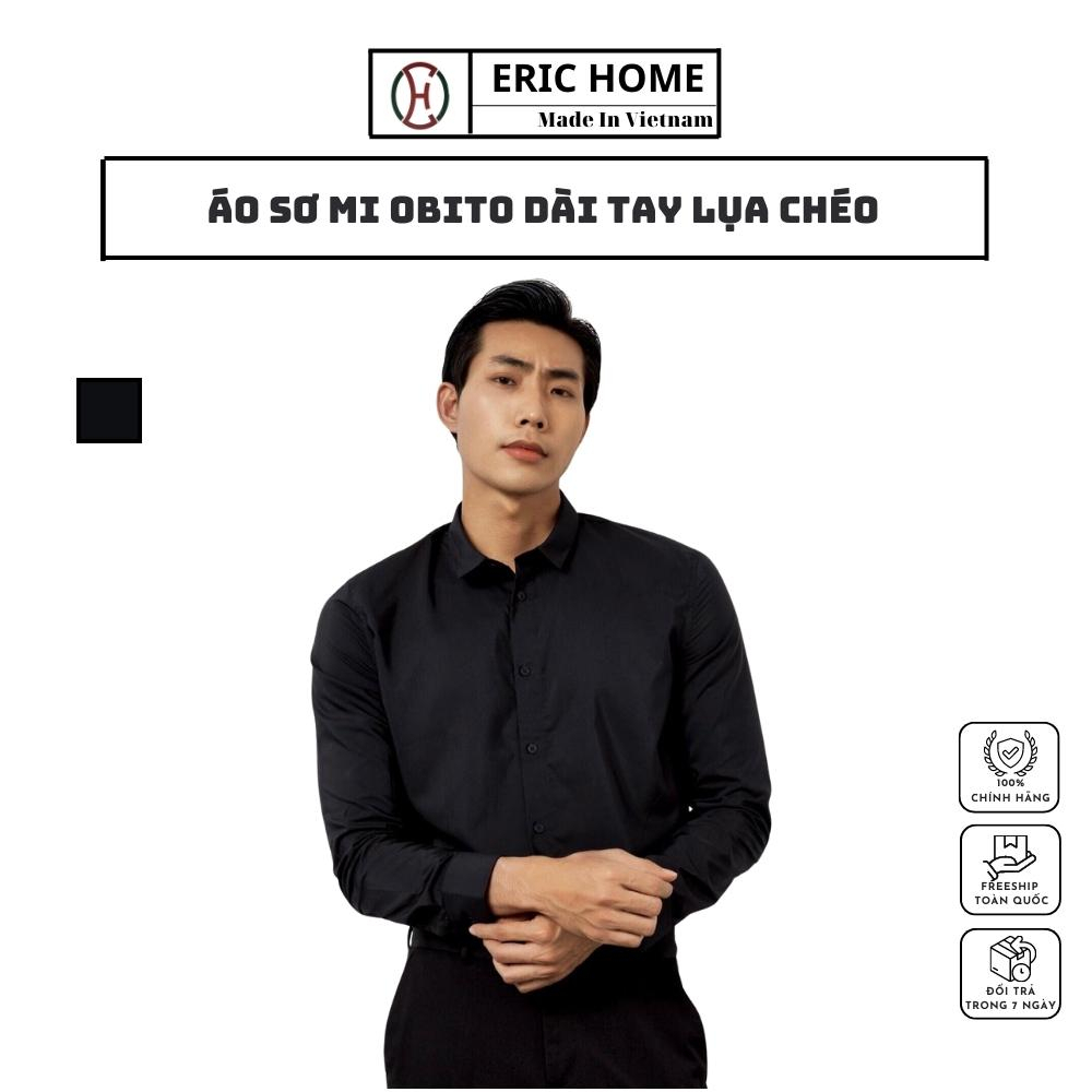 Áo Sơ Mi Nam Hàn Quốc Dài Tay OBITO Chuẩn Văn Phòng Công Sở, Gấp Hộp