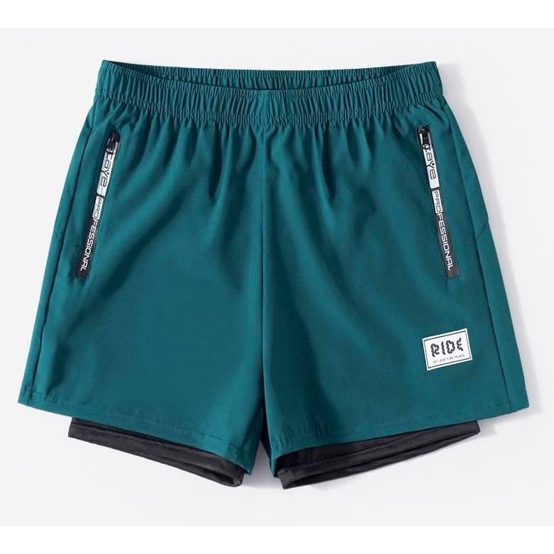 Quần bơi nam lửng thể thao, quần bơi nam 2 lớp đi bơi đi biển tự tin và thoải mái vận động | BigBuy360 - bigbuy360.vn