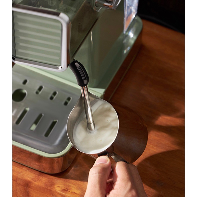 Máy pha cafe gia đình Petrus PE-3690 màu xanh mint