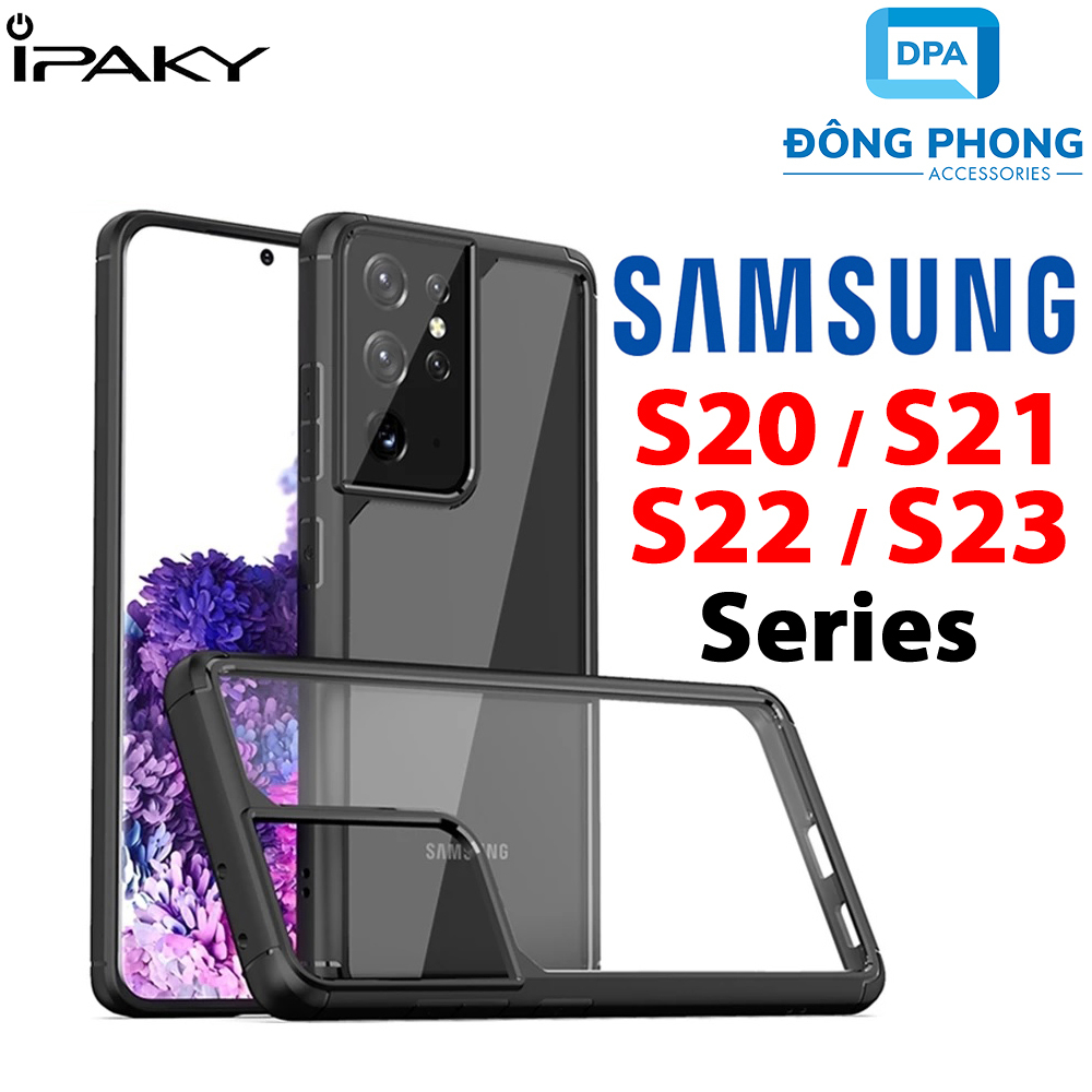 Ốp Lưng Chống Sốc Samsung S20 / S21 / S22 / S23 Series Cao Cấp Chính Hãng iPaky