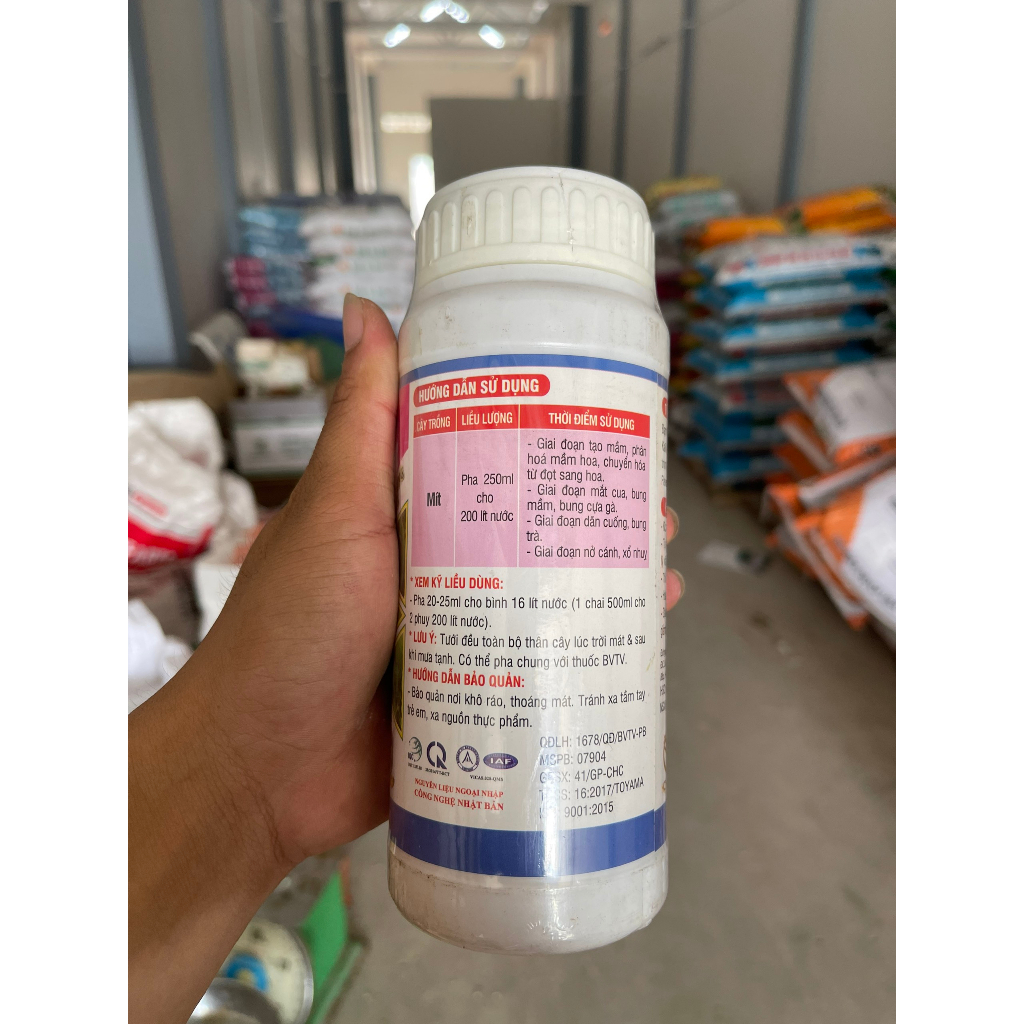 KÍCH THÍCH RA HOA MÍT THÁI