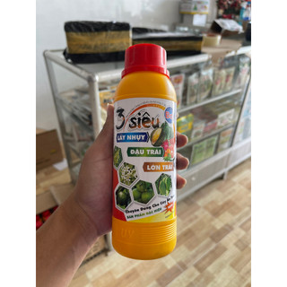 Phân bón lá 3 siêu chai 500ml