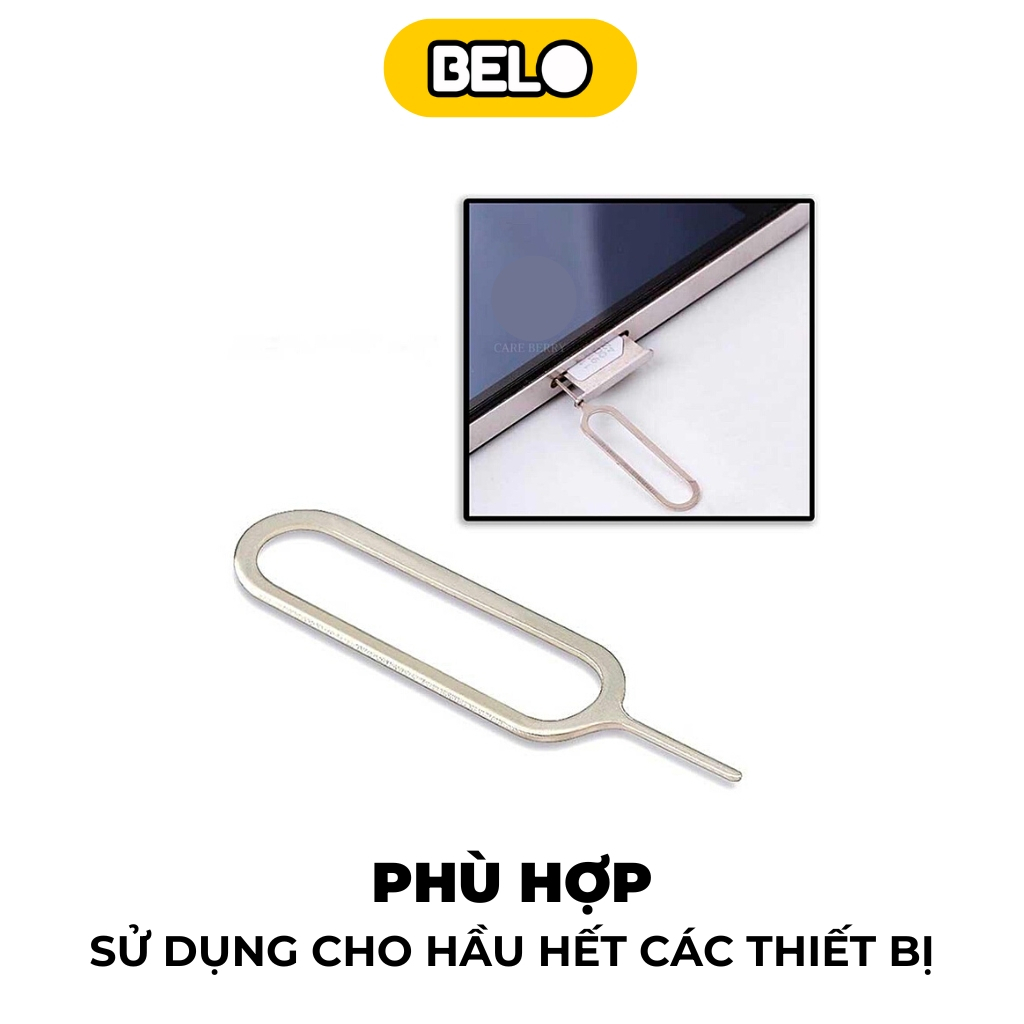 Que chọc sim, cây chọc sim cho ốp lưng cho ip 6/7/7plus/8/8plus/x/xr/xs/11/12/13/pro/max/plus/promax - Belo