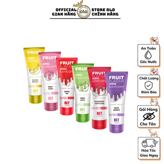 Gel bôi trơn hương hoa quả Fruit flavour olo 120ml - Dầu Bôi Trơn Gel Massage Gốc Nước