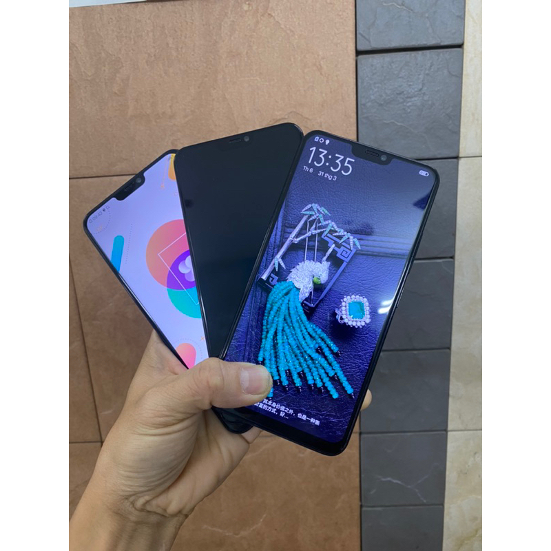 Điện thoại VIVO X21 snap 660 ram 6gb 64gb 6.28 inch 2 sim có vân tay khuôn mặt có tiếng việt chplay