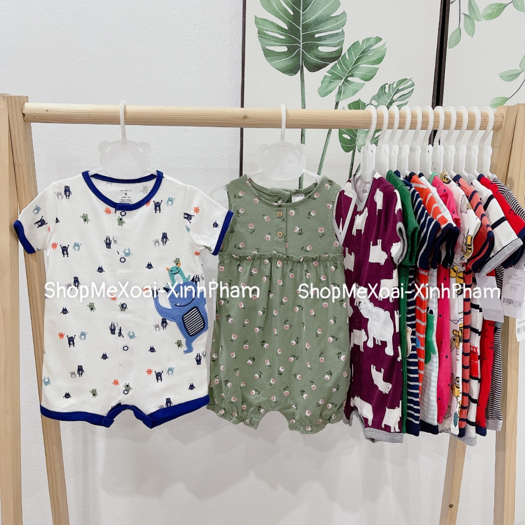 [Size 12-18M 9-11kg] Body Đùi mặc hè cho bé hiệu Car.ter xuất dư siêu đẹp