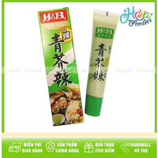 Mù tạt xanh h&b cay nồng tuýp 43gr – prepared wasabi