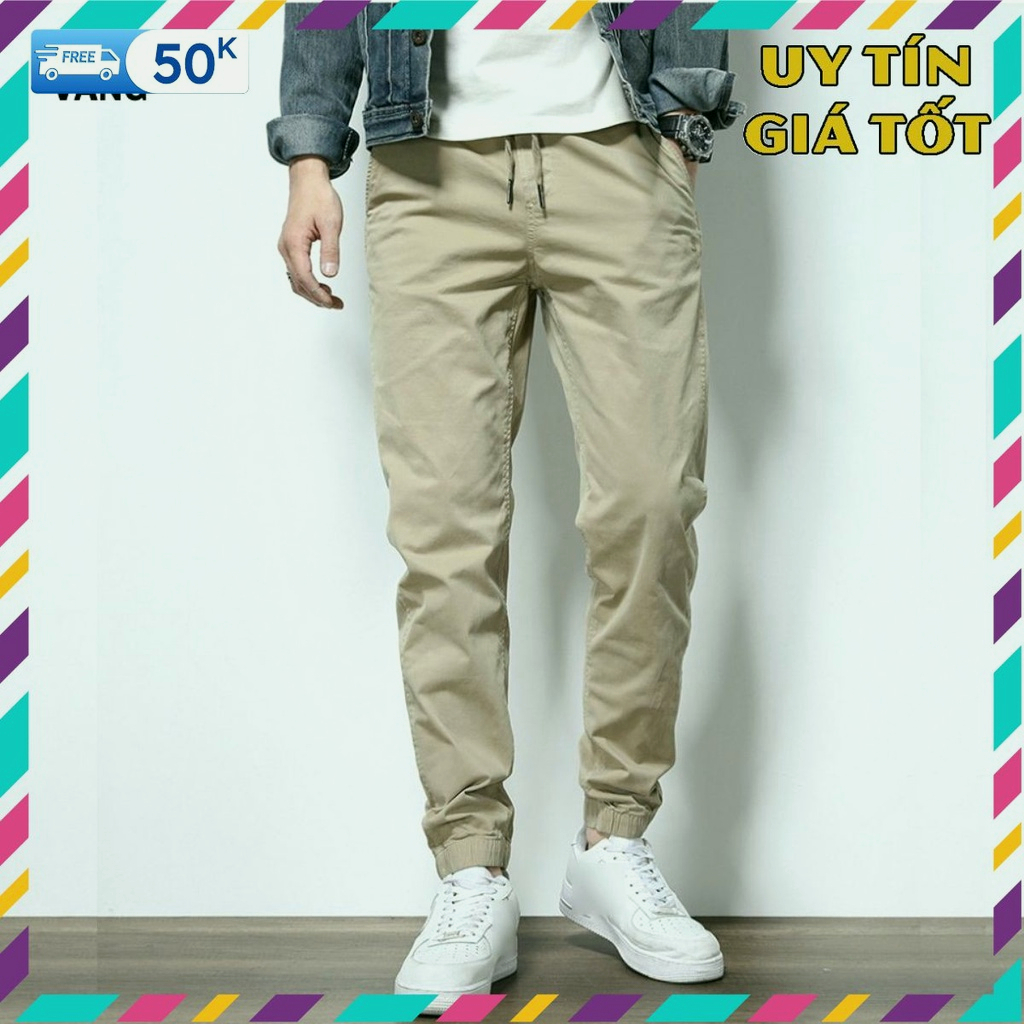 Quần Jogger kaki nam