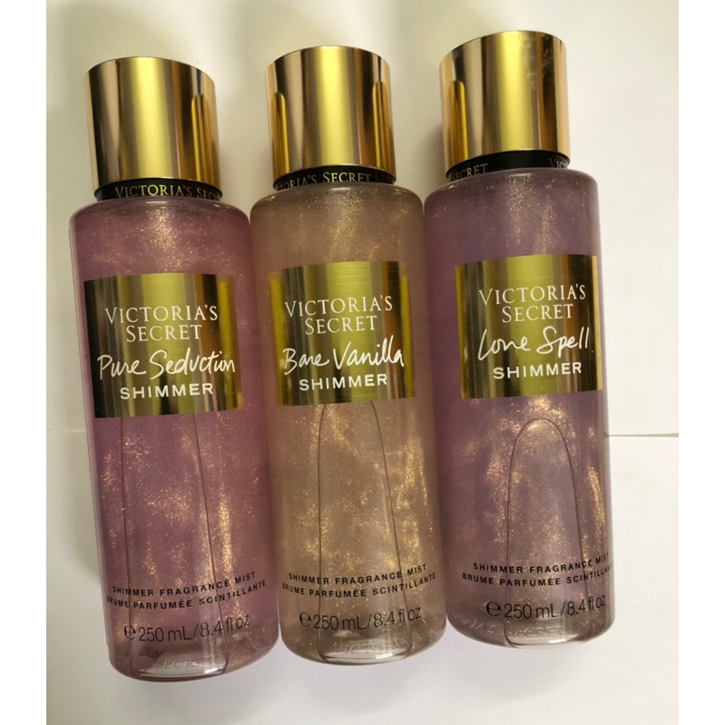 Xịt Toàn Thân Có Kim Tuyến Victoria's Secret Love Spell Shimmer Fragrance Mist 250ml - Mỹ
