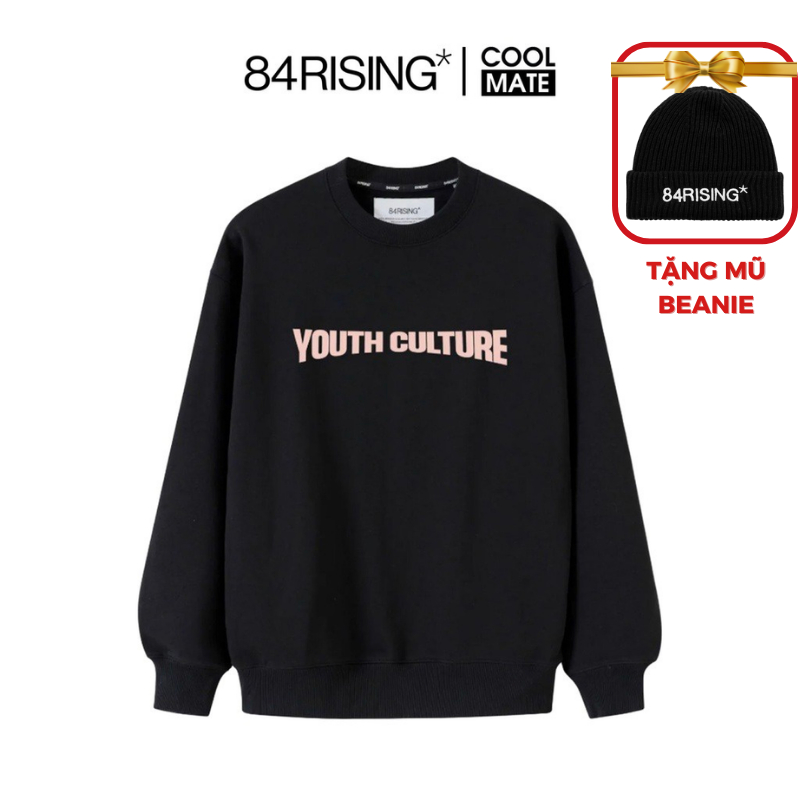 Áo nỉ Sweater Oversize YOUTH CULTURE - thương hiệu 84RISING