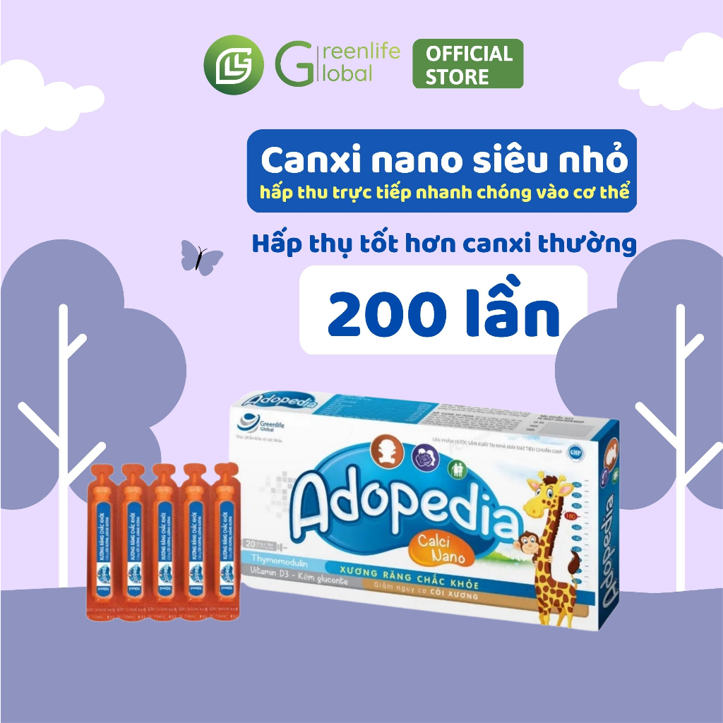 Combo CAO LỚN cho bé GrnLife - giúp trẻ tăng chiều cao, thèm ăn, ngủ ngon và phát triển toàn diện dạng siro