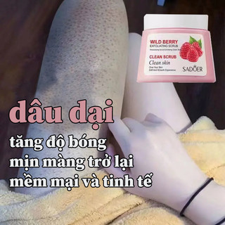  Tẩy tế bào chết toàn thân làm sáng da giảm da sần sùi  làm mịn da  250g 