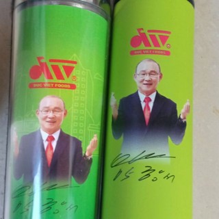Combo bóng đá và bình có chữ ký ngôi sao