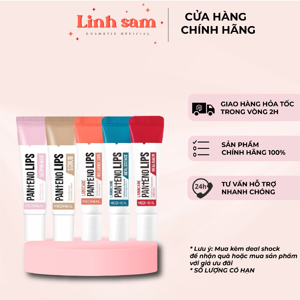 Son Dưỡng Giảm Thâm Môi Mediheal Labocare Pan+Eno Lips 10ml