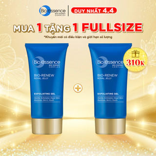 Gel tẩy tế bào chết dưỡng da tươi trẻ Bio-Essence Bio-Renew tinh chất sữa ong chúa 60g