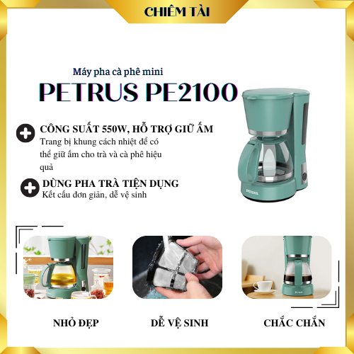 Máy pha cà phê mini PETRUS PE2100