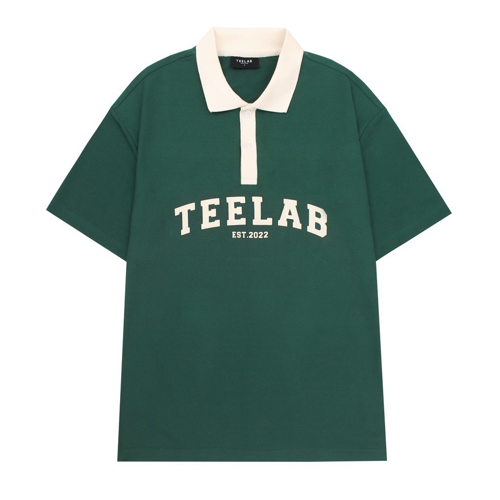 Áo Polo Teelab Xanh Thời Trang Nam Nữ Unsex Chất Liệu cotton | BigBuy360 - bigbuy360.vn