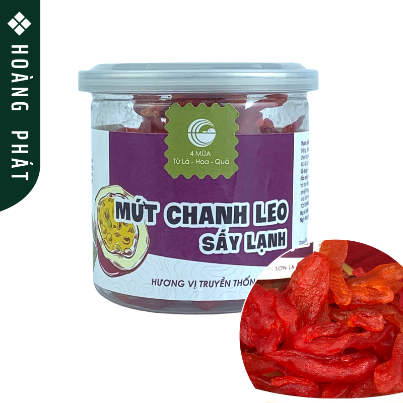 Chanh Dây Sấy Dẻo Không Chất Bảo Quản Thơm Ngon Phù Hợp Cho Người Ăn Kiêng Và Mẹ Bầu Hoàng Phát