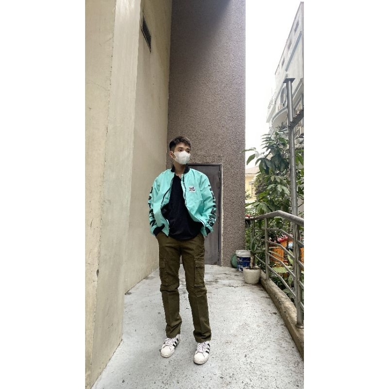 Quần dài cargo pants kaki túi hộp cao cấp - size 28 29 30