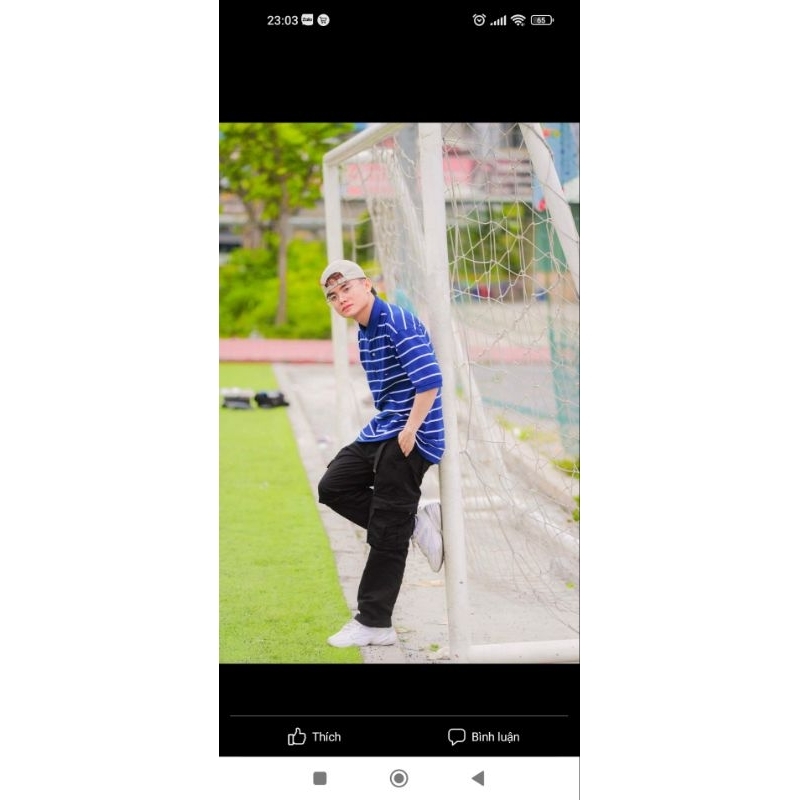 Quần dài cargo pants kaki túi hộp cao cấp - size 28 29 30