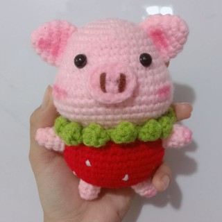 CHÚ HEO DÂU LEN HANDMADE