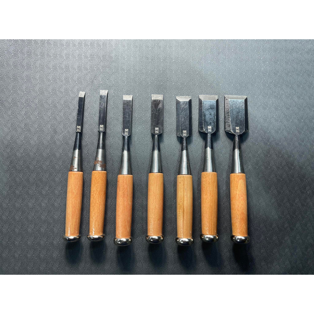 BỘ ĐỤC GỖ NHẬT BẢN 7 CÂY