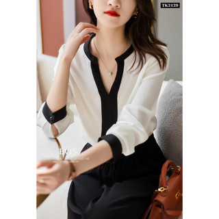 [EVIS.VN] Áo sơ mi công sở sang chảnh TK2129