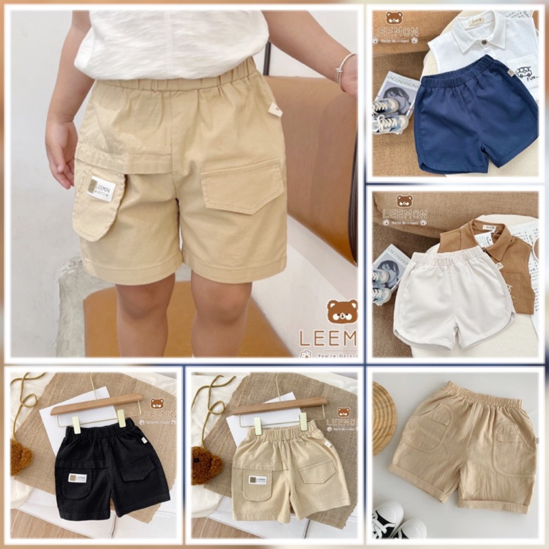 SP002067 Quần kaki bé trai lửng hoa tiết hàng có sẵn kèm ảnh thật, video SP001811-SP001732