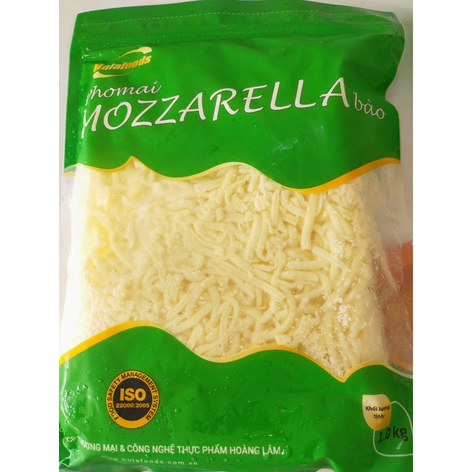 Phô Mai Mozarella Bào Sợi Holafood - 1kg